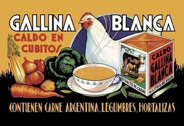 Gallina Blanca - Art Print