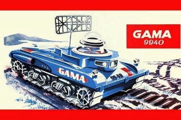 Gama 9940 Space Tank - Art Print