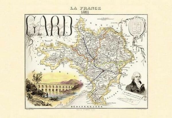 Gard by Par M. Vuillemin - Art Print