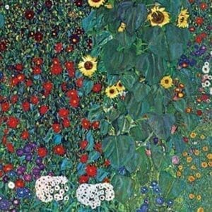 Garden by Gustav Klimt - Art Print