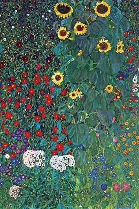 Garden by Gustav Klimt - Art Print