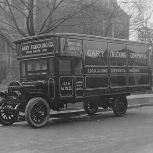 Gary Trucking Co. Moving Truck - Art Print