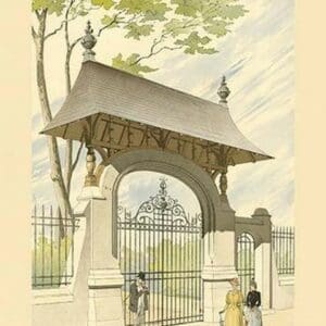 Gate in Neuilly By the Seine - Paris