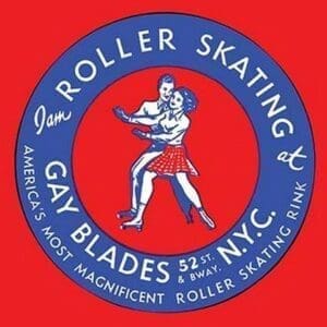 Gay Blades Roller Skating NYC - Art Print