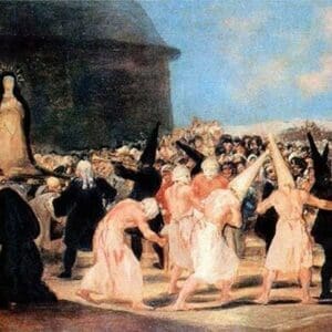 Geissler Procession by Francisco de Goya - Art Print