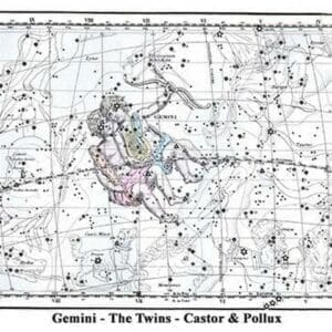 Gemini - the Twins - Castor & Pollux by Alexander Jamieson - Art Print