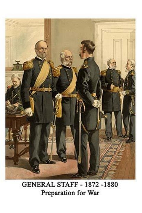 General Staff - 1872 -1880 - Preparation For War By Henry Alexander Ogden - Art Print