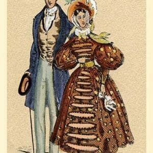 Gentleman and Lady - Art Print