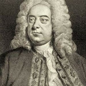 George Frederick Handel by Theodore Thomas - Art Print