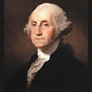 George Washington by Gilbert Stuart #2 - Art Print