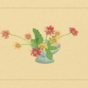 Gerbera by Sofu Teshigawara - Art Print