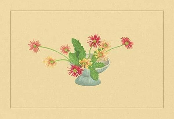 Gerbera by Sofu Teshigawara - Art Print