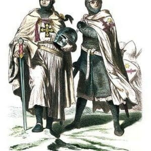 German Costumes: Chief of the German Court and Household Guard - Art Print