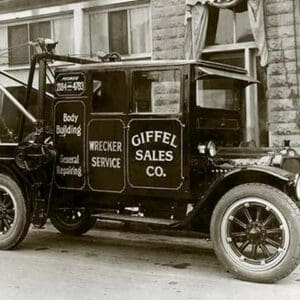 Giffel Sales Co. Wrecker Service #2 - Art Print