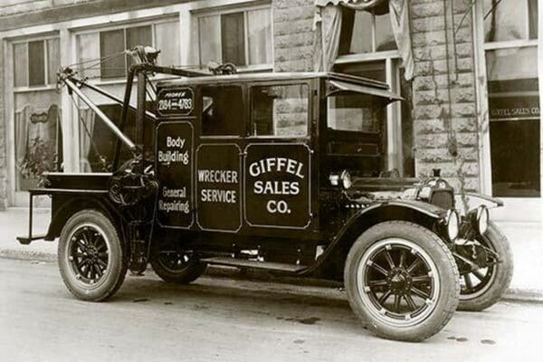 Giffel Sales Co. Wrecker Service #2 - Art Print