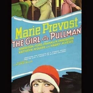 Girl in the Pullman #2 - Art Print