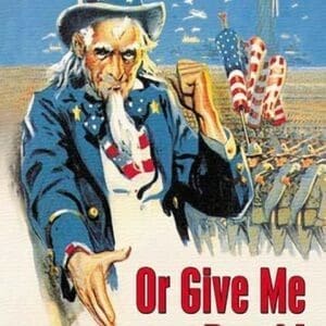 Give Me Liberty! by Wilbur Pierce - Art Print