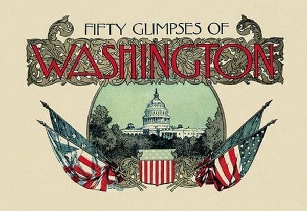 Glimpses of Washington D.C. by Willing - Art Print