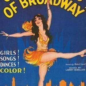 Gold Diggers of Broadway - Art Print