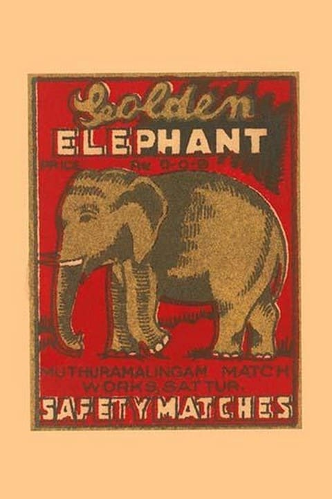 Golden Elephant - Art Print