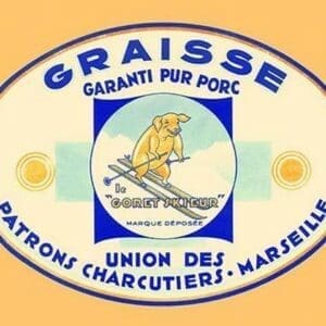 Graisse Granati Pur Porc - Art Print