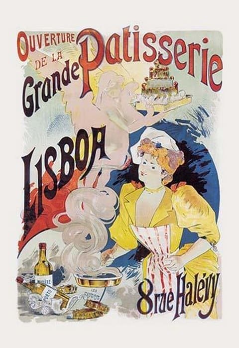 Grande Patisserie Lisboa by Charles Gesmar - Art Print