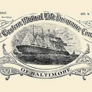 Great Eastern Mutual Life Insurance Company of Baltimore - Art Print