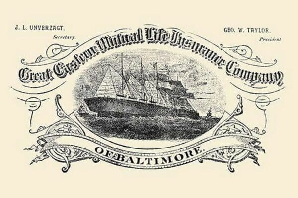 Great Eastern Mutual Life Insurance Company of Baltimore - Art Print