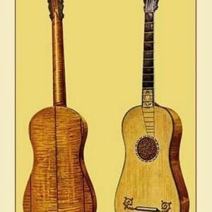 Guitar by Antonius Stradivarius by Theodore Thomas - Art Print