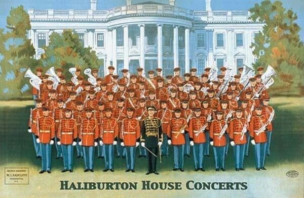 Haliburton House Concerts by Wilbur Pierce - Art Print