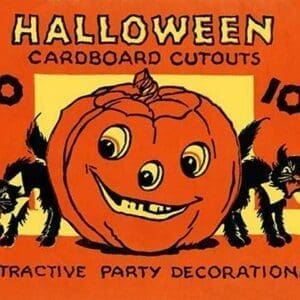 Halloween Cardboard Cutouts - Art Print