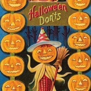 Hallowe'en Don'ts - Art Print