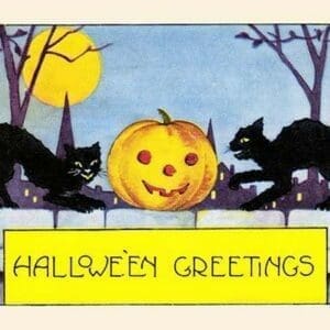 Hallowe'en Greetings #2 - Art Print