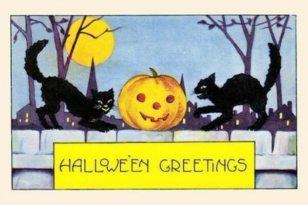 Hallowe'en Greetings #2 - Art Print