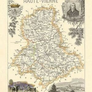 Haute-Vienne by Par M. Vuillemin - Art Print