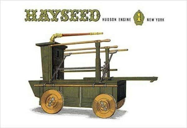 Hayseed: Hudson Engine 1 New York by Harold Vincent Smith - Art Print