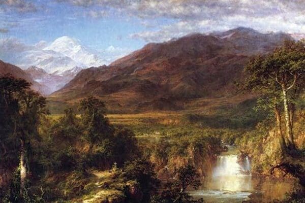 Heart of the Andes by Frederic Edwin Church - Art Print