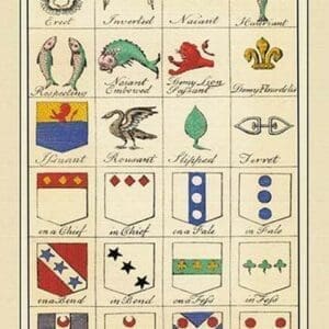 Heraldic Charges - Erect