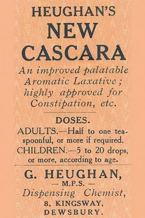 Heughan's New Cascara - Aromatic Laxative #2 - Art Print