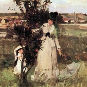 Hide-and-seek by Berthe Morisot - Art Print