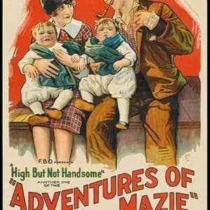 High but Not Handsome from the Adventures of Mazie - Art Print