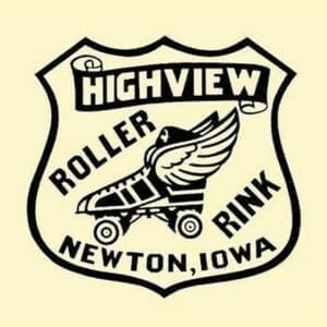 Highview Roller Rink - Art Print