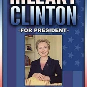 Hillary Clinton For President by Wilbur Pierce #2 - Art Print