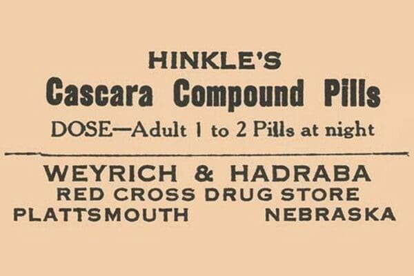 Hinkle's Cascara Compound Pills - Art Print