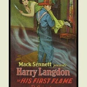 His First Flame by Mack Sennett - Art Print