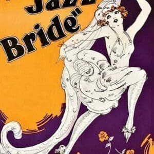 His Jazz Bride - Art Print