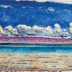 His Lake by Ferdinand Hodler - Art Print