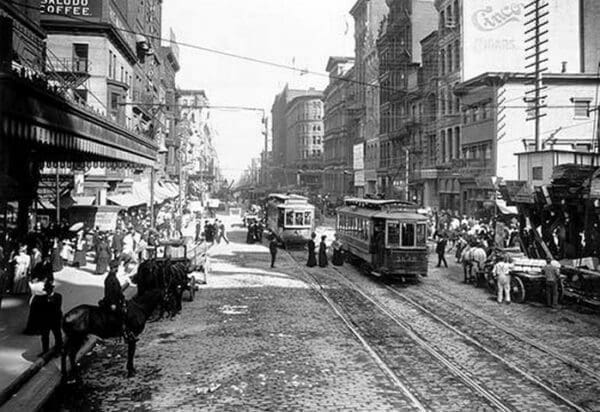 Historic Philadelphia Trolleys - Art Print