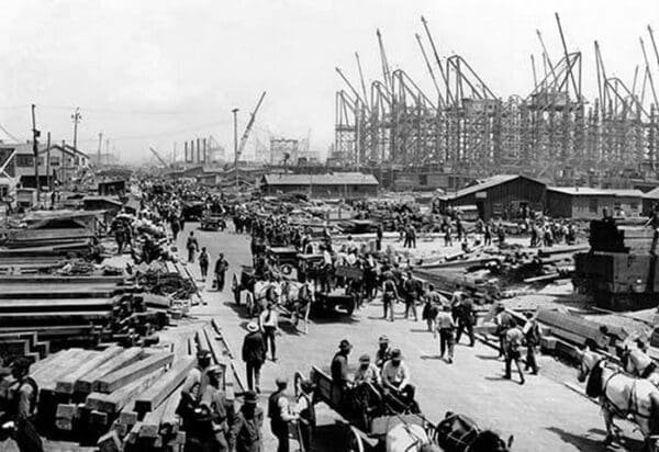 Hog Island - Shipbuilding Yards