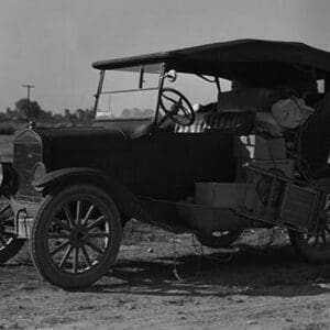 Home on Wheels for Migrants by Dorothea Lange - Art Print